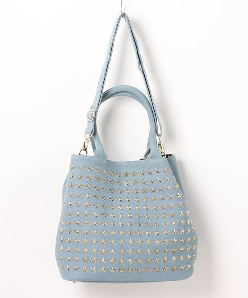 RiNc トートバッグ 「 GLAM JAM / グラムジャム 」 HOSHI スタッズ