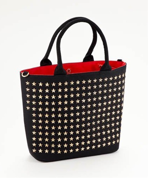 RiNc トートバッグ 「 GLAM JAM / グラムジャム 」 HOSHI スタッズ