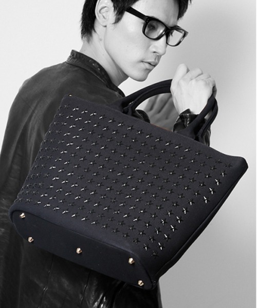 RiNc トートバッグ 「 GLAM JAM / グラムジャム 」 HOSHI スタッズ