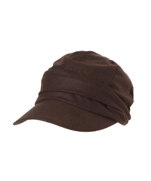 キャスケット(1面タイプ) Schott N.Y.C ONE STAR LEATHER CASQUETTE(ワンスターレザー