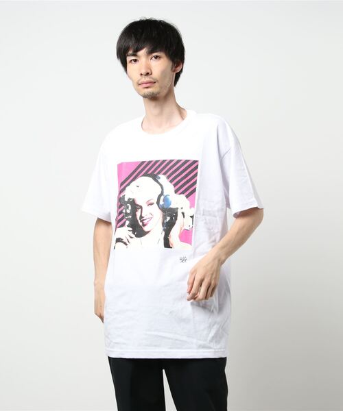 tシャツ 「RadioDays/ラジオデイズ」MARYLIN MONROE LS TEE (UN) レディース メンズ TONE tシャツ 「RadioDays/ラジオデイズ」MARYLIN MONROE LS TEE