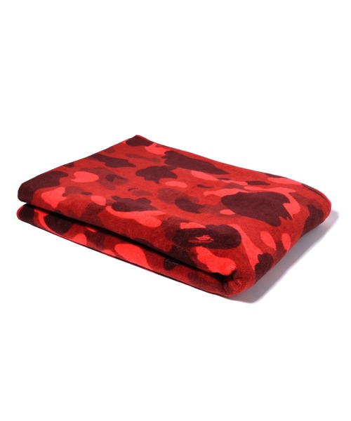 A BATHING APE タオル COLOR CAMO BEACH TOWEL M : ZOZOTOWN