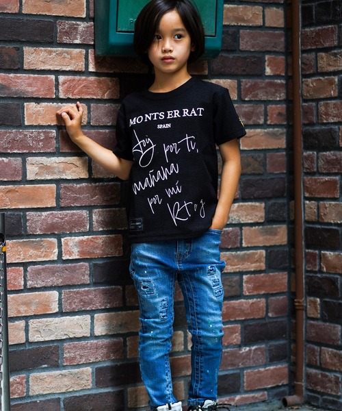 adamsJUGGLER パンツ キッズP.D.Rデニムロングパンツ キッズ