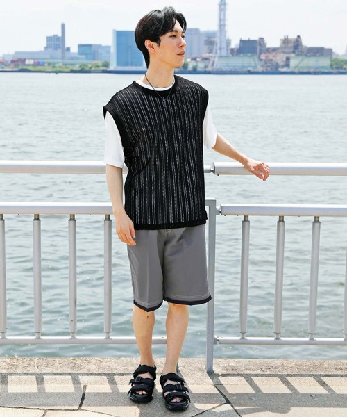 TopIsm（トップイズム） 水着 「2025」水陸両用 無地サーフパンツ
