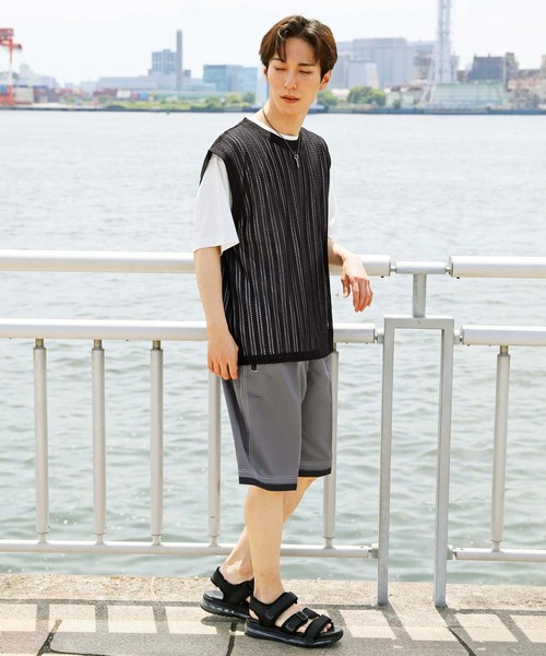 TopIsm（トップイズム） 水着 「2025」水陸両用 無地サーフパンツ