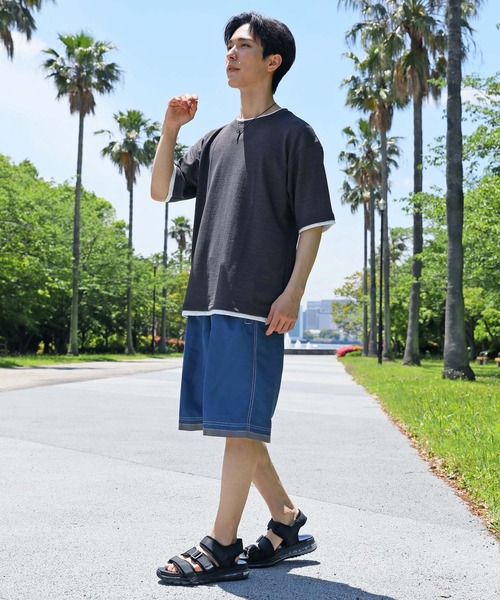 TopIsm（トップイズム） 水着 「2025」水陸両用 無地サーフパンツ