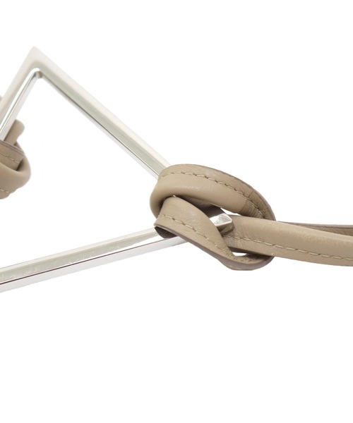 MAISON BOINET(メゾンボアネ)TRIANGLE BELTベルト MAISON BOINET（メゾンボワネ）の「【MAISON BOINET