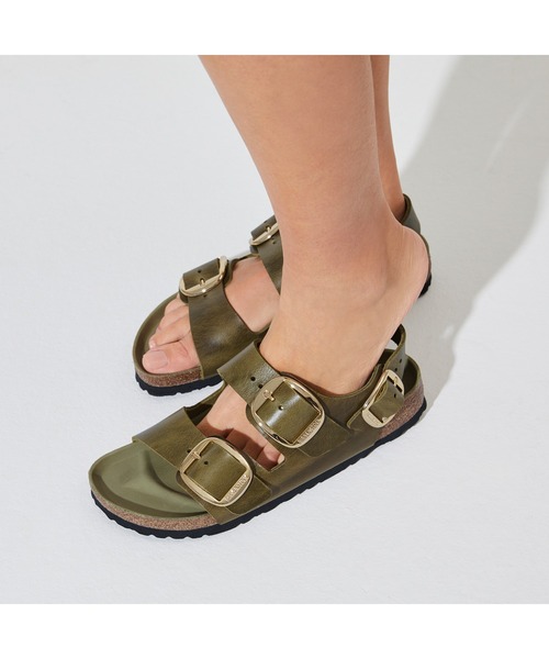 BIRKENSTOCK（ビルケンシュトック） サンダル Milano Big Buckle OiIed
