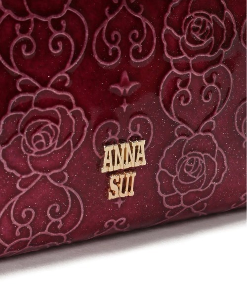 ANNA SUI ポーチ ローズハート マルチケース レディース