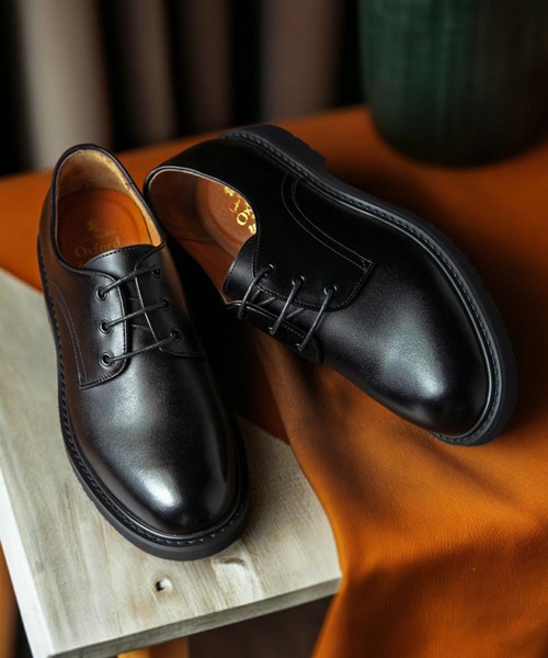 ロンドンシューメイク 革靴　シューズ　プレーントゥ　27センチ　外羽根 London Shoe Make ビジネスシューズ WEB限定 本革 外羽根