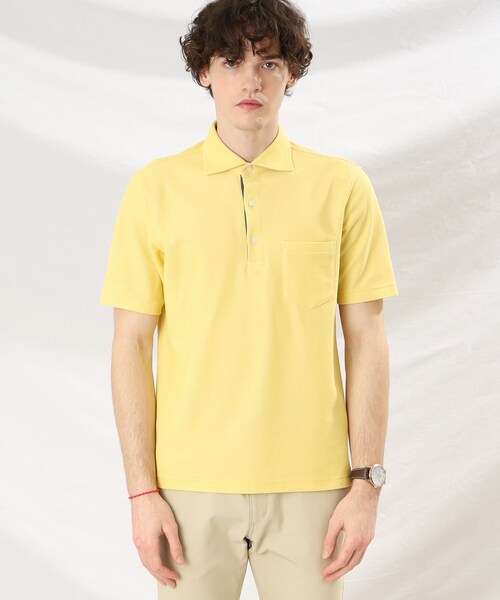 TAKEO KIKUCHI（タケオキクチ） ポロシャツ 「抗菌防臭」ハニカム