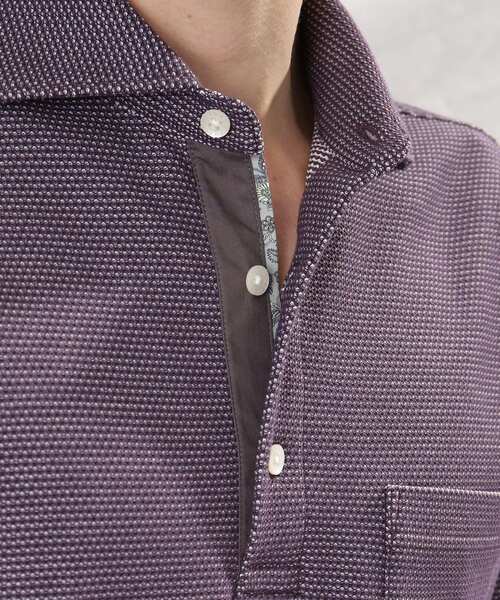 TAKEO KIKUCHI（タケオキクチ） ポロシャツ 「抗菌防臭」ハニカム