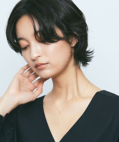 バケバケ　Jouete ネックレス K10 Jouete（ジュエッテ） ネックレス K10 ネックレス ダイヤモンド