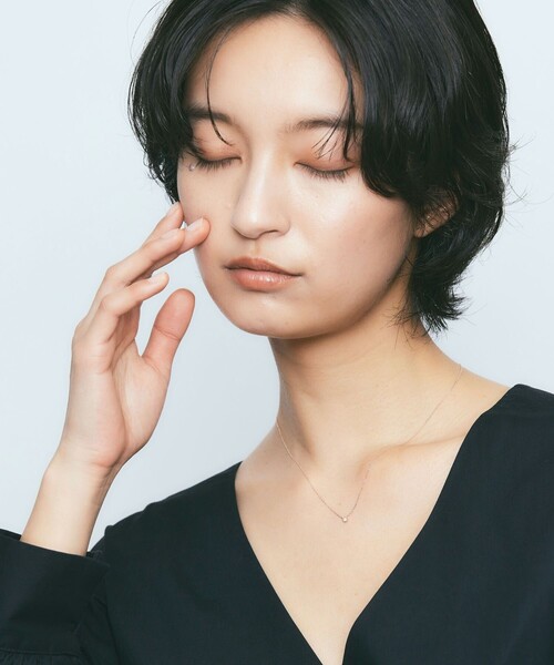 Jouete（ジュエッテ） ネックレス K10 ネックレス ダイヤモンド