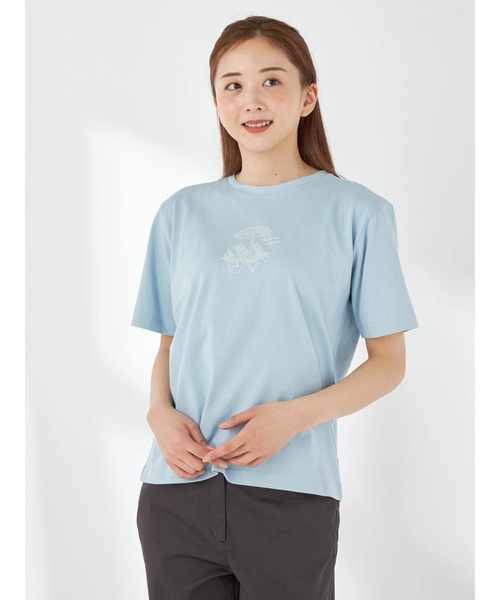 tシャツ リラックスプリントTシャツ レディース