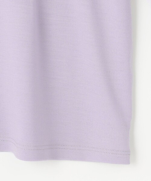 tシャツ ウォッシャブルウール フリルネック カットソー レディース_16