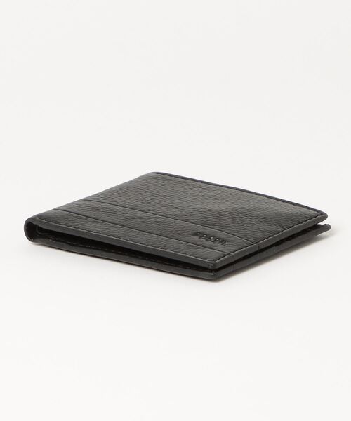 Fossil フォッシル 二つ折財布 レザー スライディング 2In1 ブラック FOSSIL 財布 フォッシル 二つ折り財布 メンズ レザー ブラック