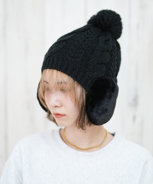 ムラサキスポーツ（MURASAKI SPORTS） ニット帽 ニットキャップ