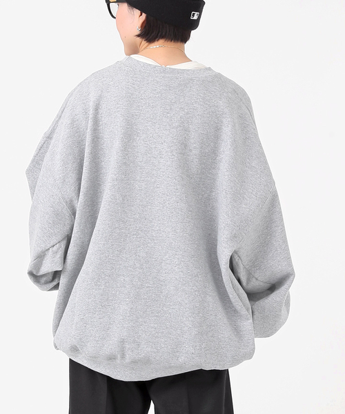 PRE_（プレ） スウェット レディース 「PRE_/プレ」ビッグスリーブ