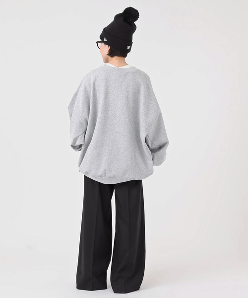 PRE_（プレ） スウェット レディース 「PRE_/プレ」ビッグスリーブ