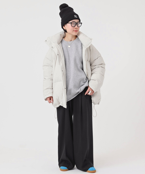 PRE_（プレ） スウェット レディース 「PRE_/プレ」ビッグスリーブ