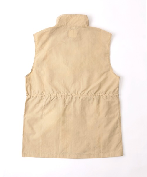 ナゴンスタンス 24AW blanket vest ベスト ジップアップ STILL BY HAND - 【24AW】ウールパイルジップベスト(TAUPE) | Salty