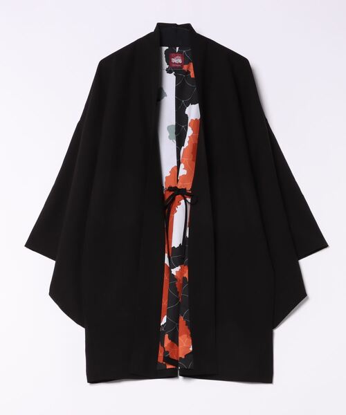 カヤ カーディガン 「カヤ」鱗紋 裏勝りメンズ羽織 メンズ レディース