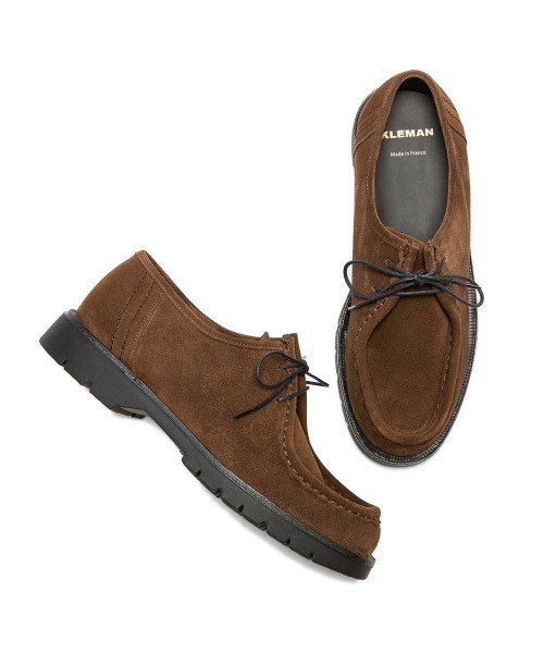 KLEMAN 黒 スエード モカシン 27.5 KLEMAN 黒 スエード モカシン 27.5