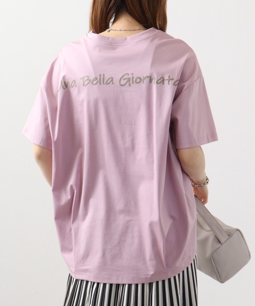 レディース tシャツ Tシャツ BRODIAEA バイオシルスムースTシャツ｜zozo｜06