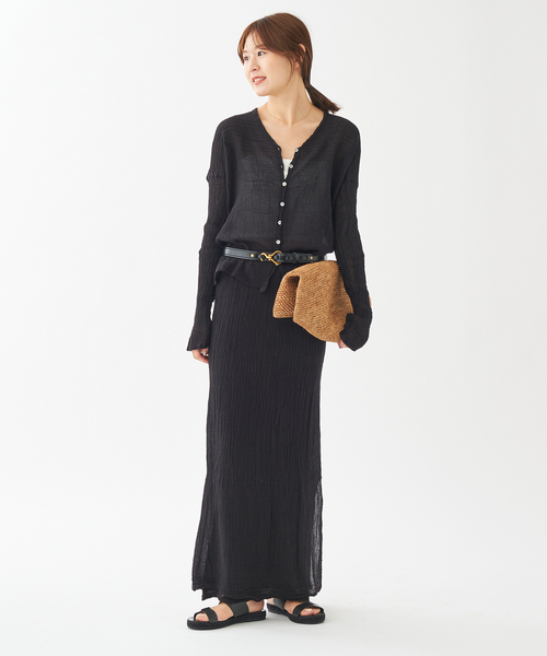 ATELIERS FRANCAIS CONFECTION CAFTAN スカート ATELIERS FRANCAIS CONFECTION CAFTAN スカート