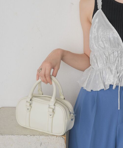 RETROGIRL ショルダーバッグ バッグ スクエアミニボストンBAG