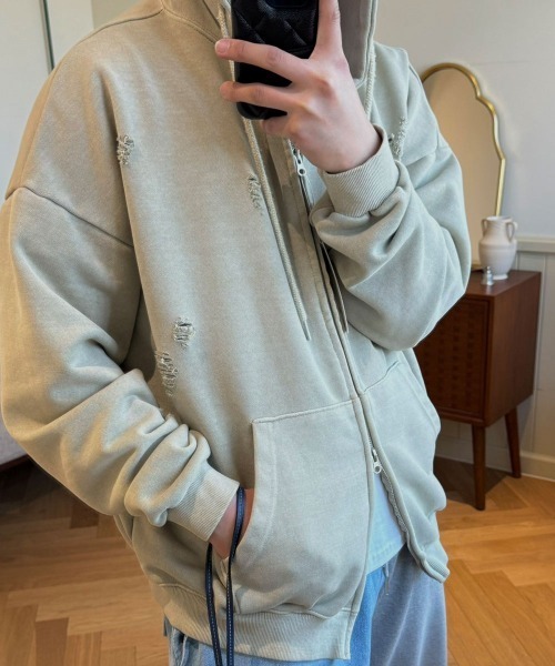 BY ATTENTION パーカー BIG SALE開催中！「BY ATTENTION」 クラッシュ 