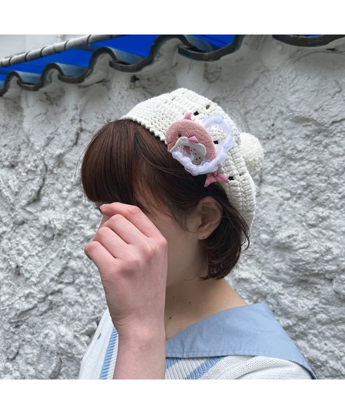 PINK HOUSE 帽子 ベレー帽 サマーベレー レディース : ZOZOTOWN