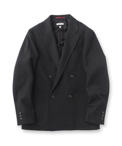 タグ付✨ ドレステリア ヘリンボーンRELAXジャケット ダブルテーラード XL DRESSTERIOR（ドレステリア） ジャケット テーラードジャケット