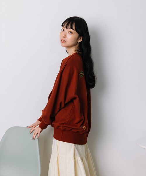 FREAK'S STORE トレーナー スウェット ミックス刺繍スウェット