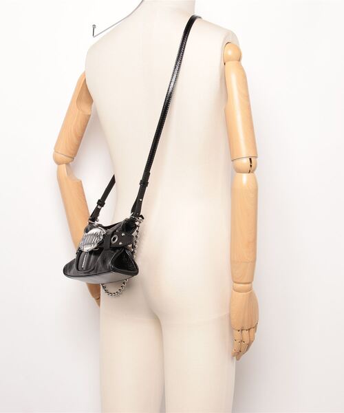 ★美品　DSQUARED2 ディースクエアード 2WAY レザー フォンポーチ★ 中古・古着通販】DSQUARED2 (ディースクエアード) スマホショルダー