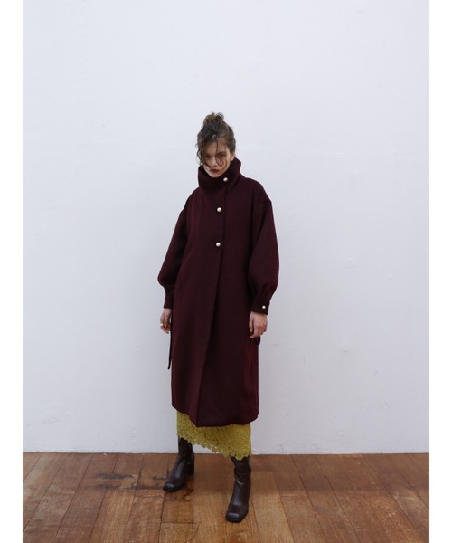 Katrin TOKYO ステンカラーコート コート stand collar pearl