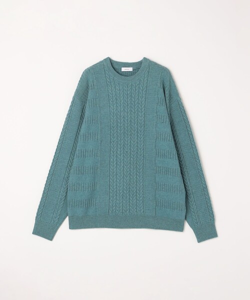 ニット+セーター ALAIN KNIT PULLOVER ONCILY（オンシェリー） セーター ニット ALAN KNIT / アランニット