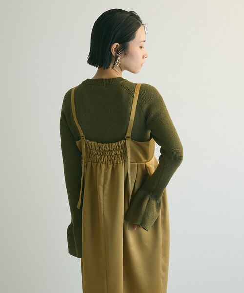 アルモニア　armonia ニット　セーター　トップス　長袖　FREE かわいい armonia（アルモニーア） ニット セーター armonia.袖フレアニットプル