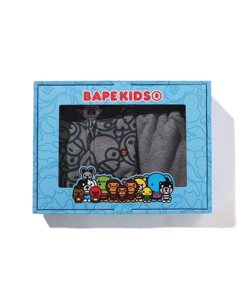 ベイビーマイロストア　マイロ　ベビー　ロンパース　ギフト　お祝い　出産祝い A BATHING APE 出産祝い ALL BABY MILO KIDS GIFT SET