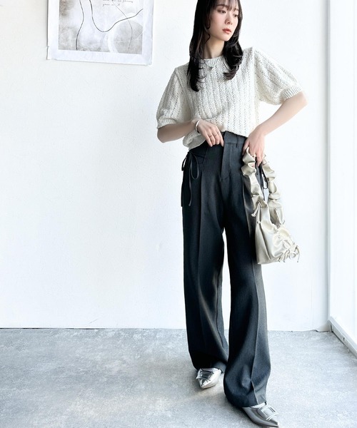 mily bilet ニット セーター 「mily bilet」キラキラ煌めく洗練