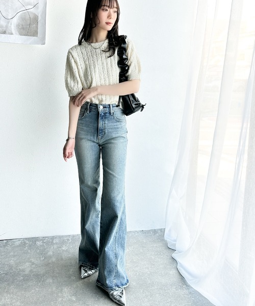 mily bilet ニット セーター 「mily bilet」キラキラ煌めく洗練
