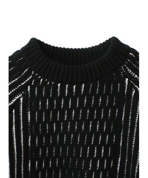 COEL（コエル） ニット セーター 畔ストライプショートニット