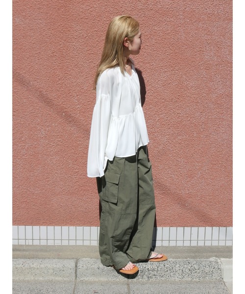 Ungrid パンツ ミリタリールーズパンツ レディース : ZOZOTOWN