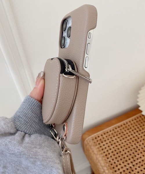 BANDOLIERハートケース付き iPhone 13 Pro ケース BANDOLIER ハート型スマホケース iPhone13pro バンドリヤー BANDOLIER