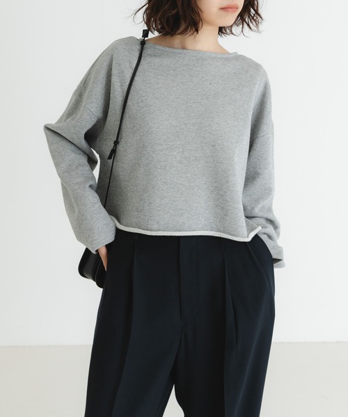 URBAN RESEARCH / アーバンリサーチ 『MADE IN JAPAN』ショート丈カットオフスウェット アーバンリサーチ URBAN RESEARCH ショート丈カットオフ