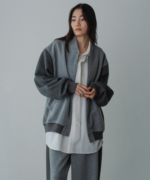 製造元特別価格 新品 美品☆アダムエロぺ ウール スタジアムジャンパー 