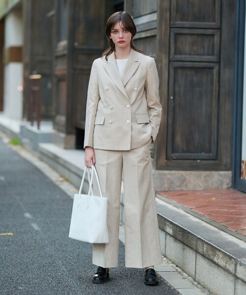 DRESSTERIOR ドレステリア 麻混ジャケット　36 DRESSTERIOR ドレステリア 麻混ジャケット 36