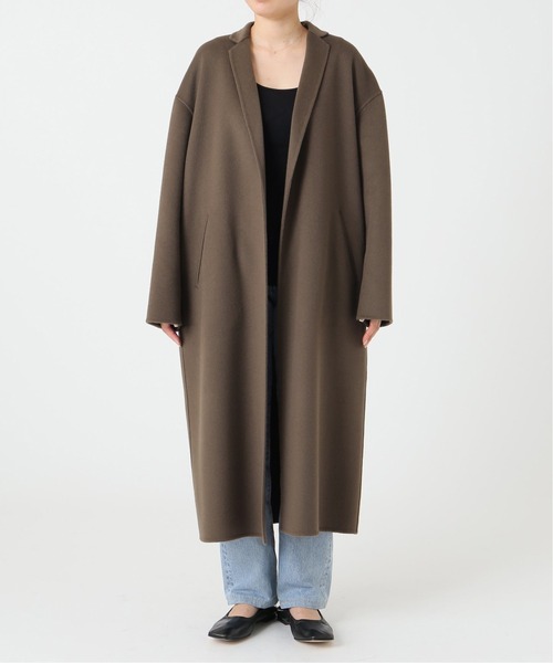 Plage プラージュ ウール混オーバーサイズコート グレージュ 36 Plage プラージュ ウール混オーバーサイズコート グレージュ 36 - メルカリ