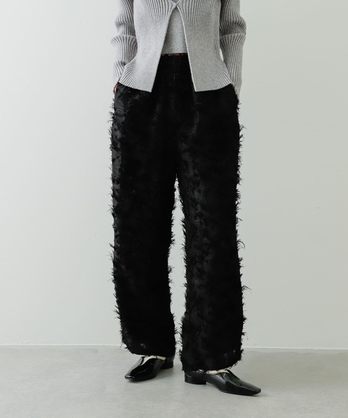 SENSE OF PLACE by URBAN RESEARCH パンツ フリンジイージーパンツ